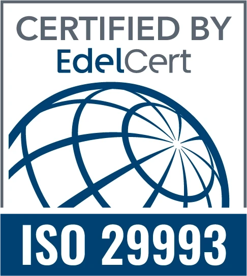 certification ISO 29993