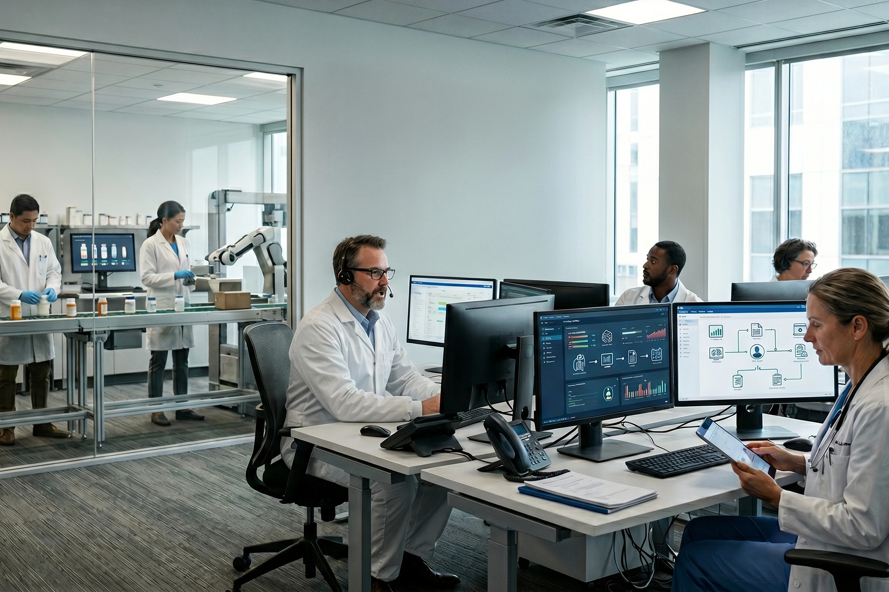 How Automation Affects Per-Patient Operational Cost