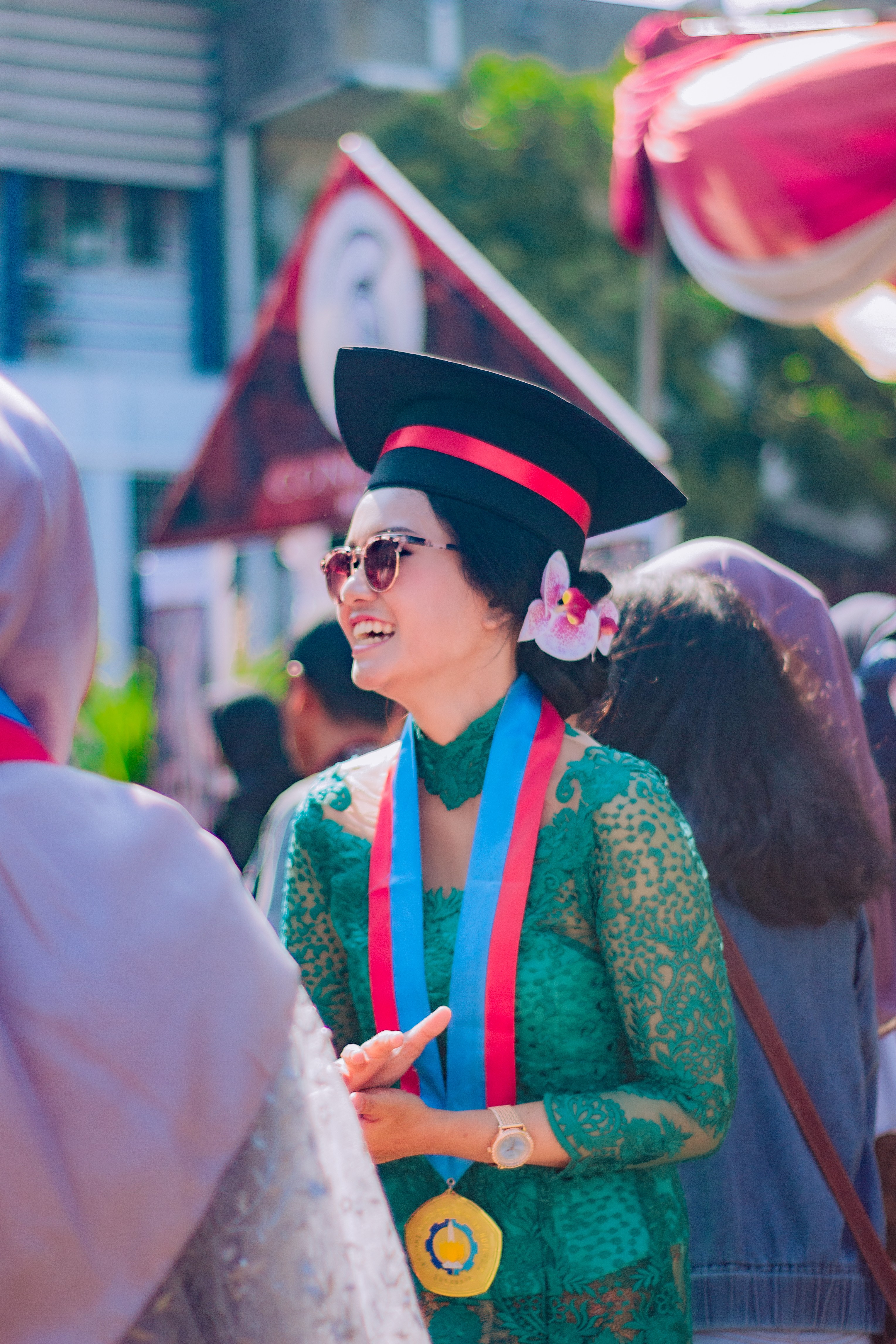 Fidela Graduation Photoshoot at Mechanical Engineering ITS Surabaya