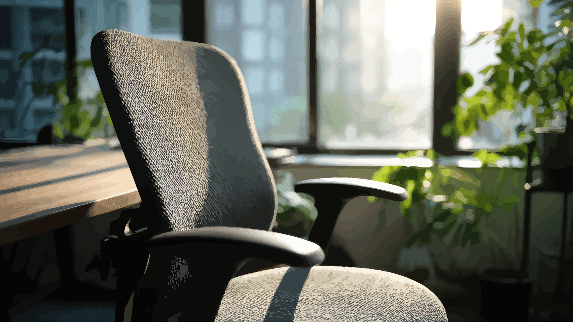 A winding road cuts through rocky terrain, surrounded by patches of green grass and illuminated by sunlight.