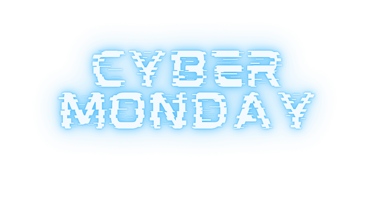 Cyber Monday Text Image