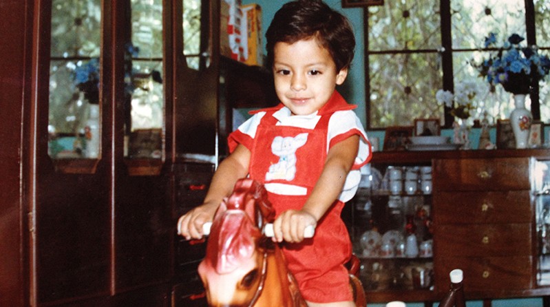 photo of baby Francisco J. Hernandez