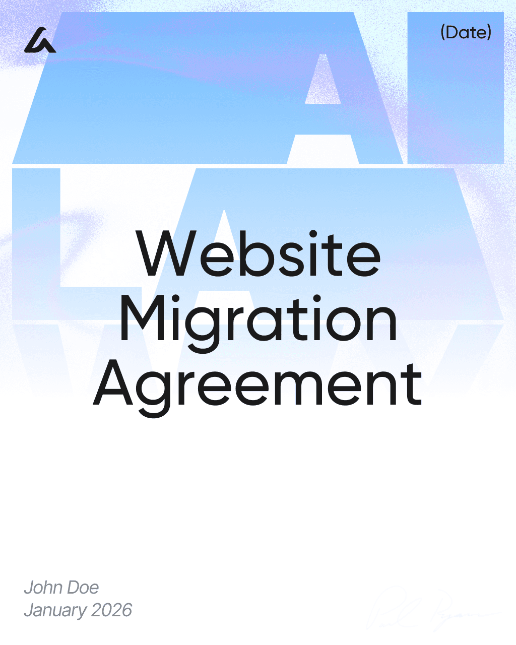 Website Migration Agreement