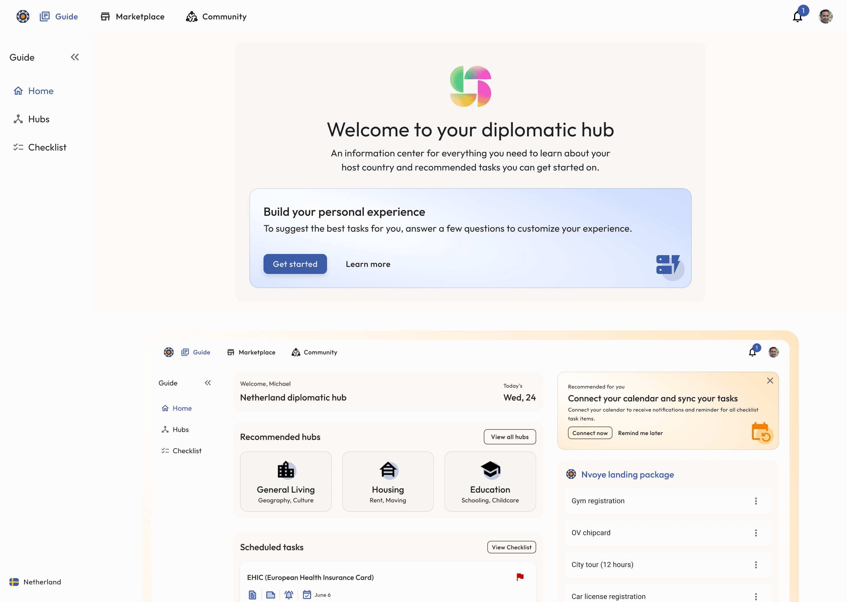 Sitemap with multiple iterations