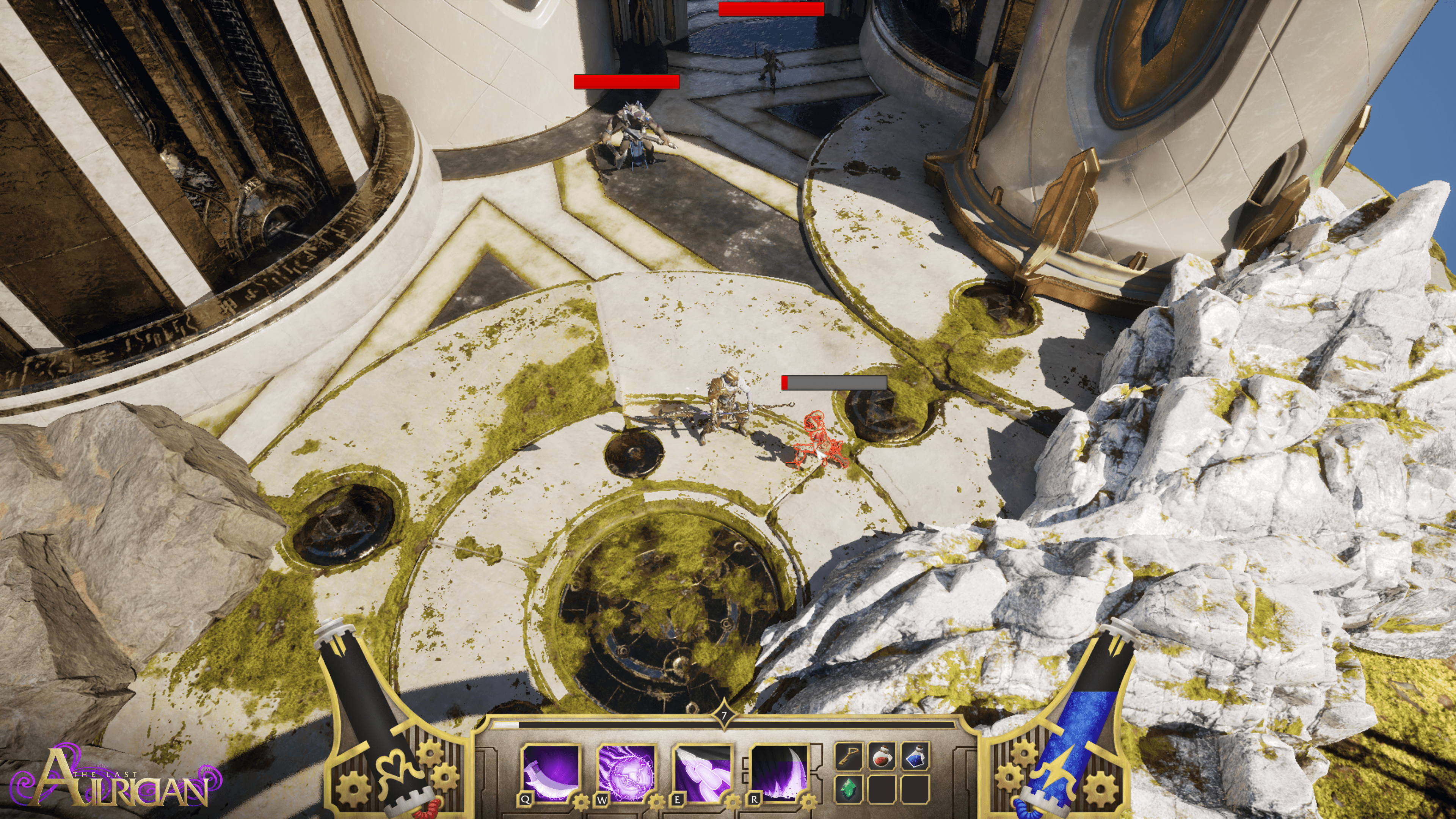 The Last Aulrician final UI screen