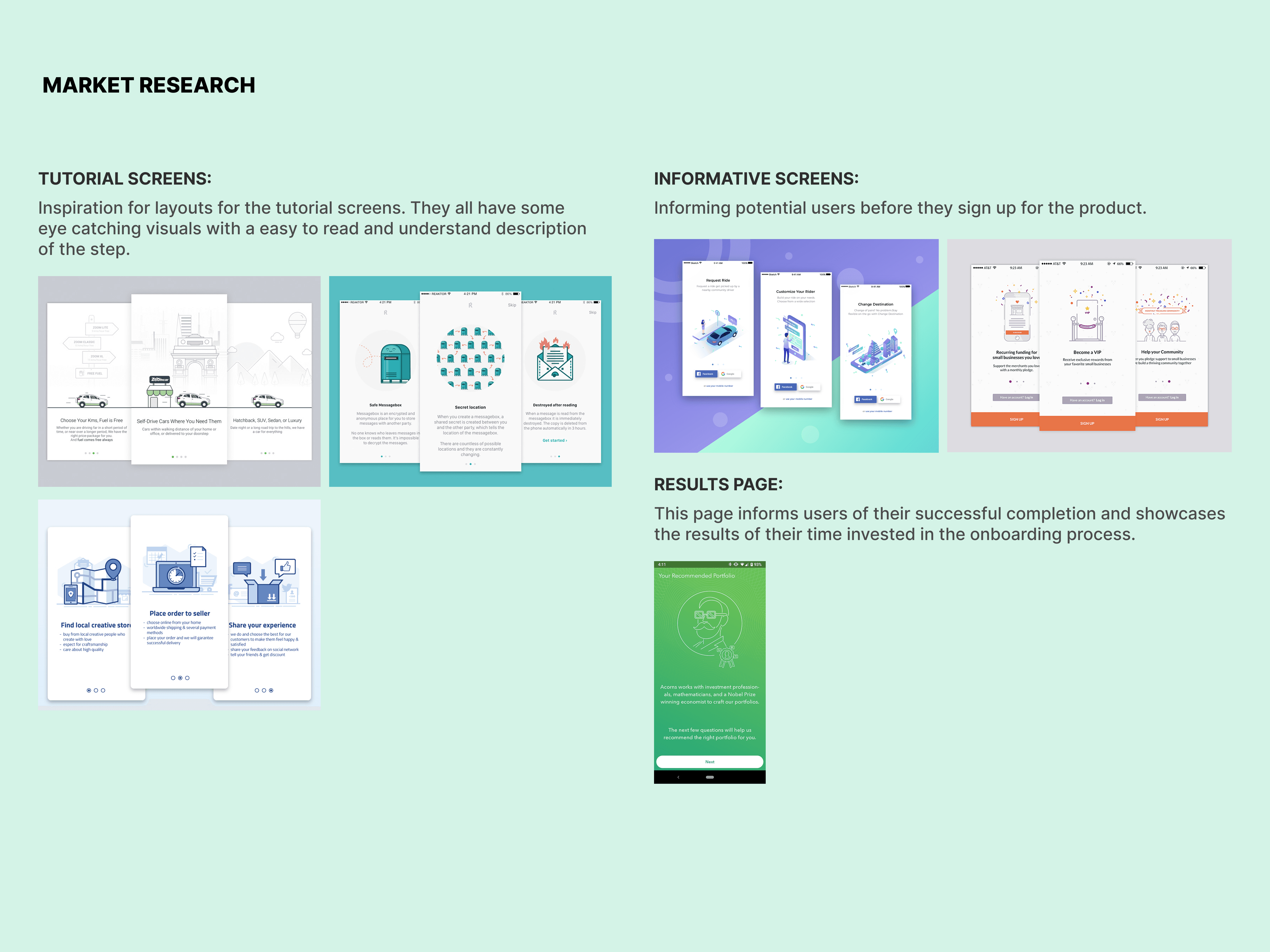 Homescreen with open bottom drawer