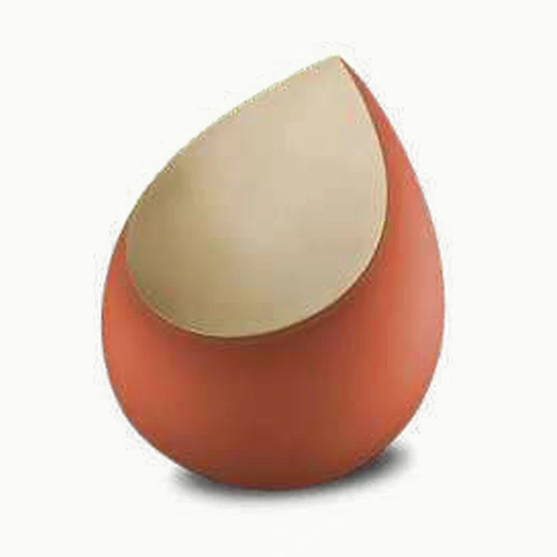 Drop Urn — Terracotta / Brushed Gold — original supplier catalogue image