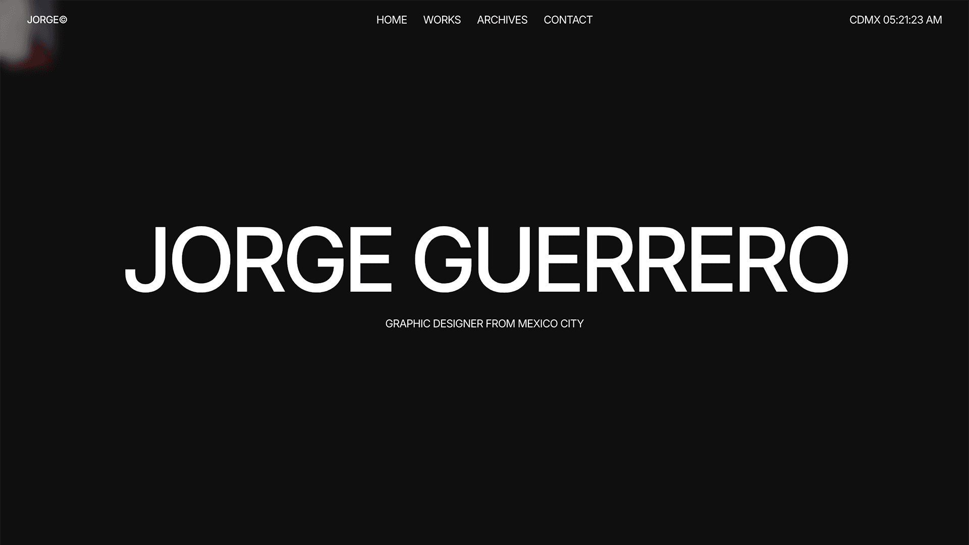 JORGE Framer template