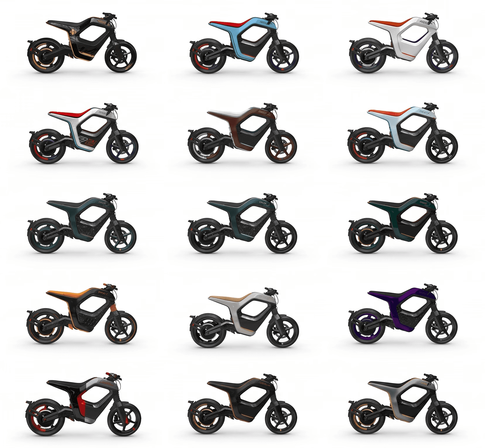 Selection of custom NOVUS One configurations