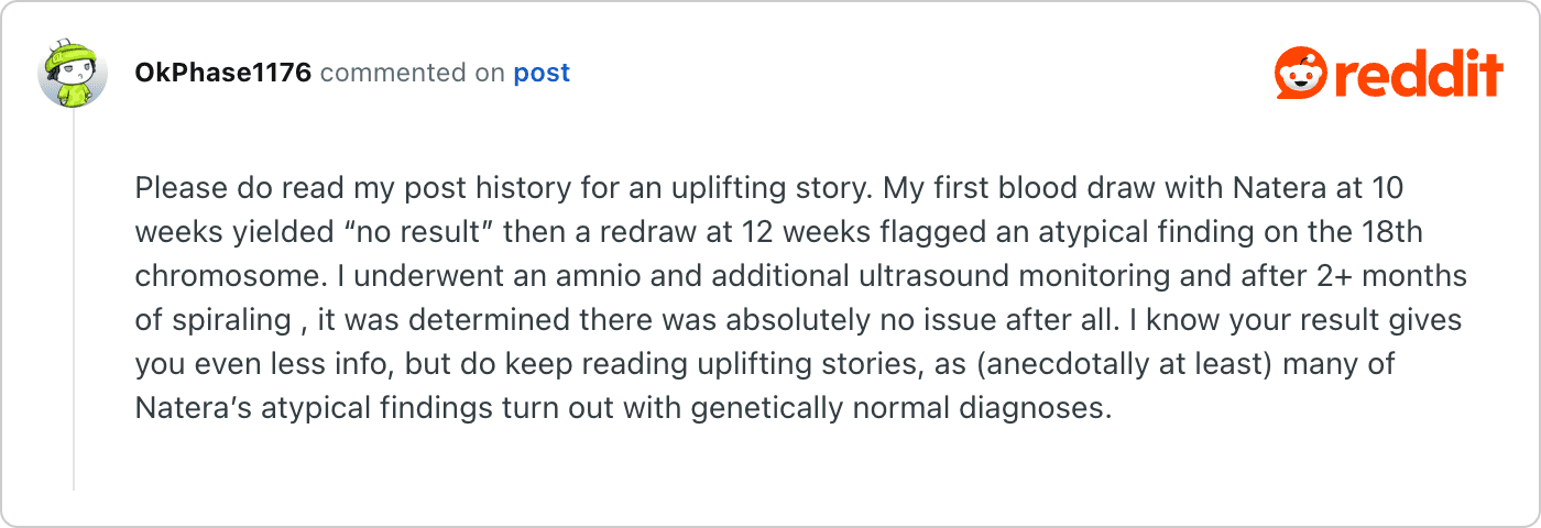 Post on Reddit