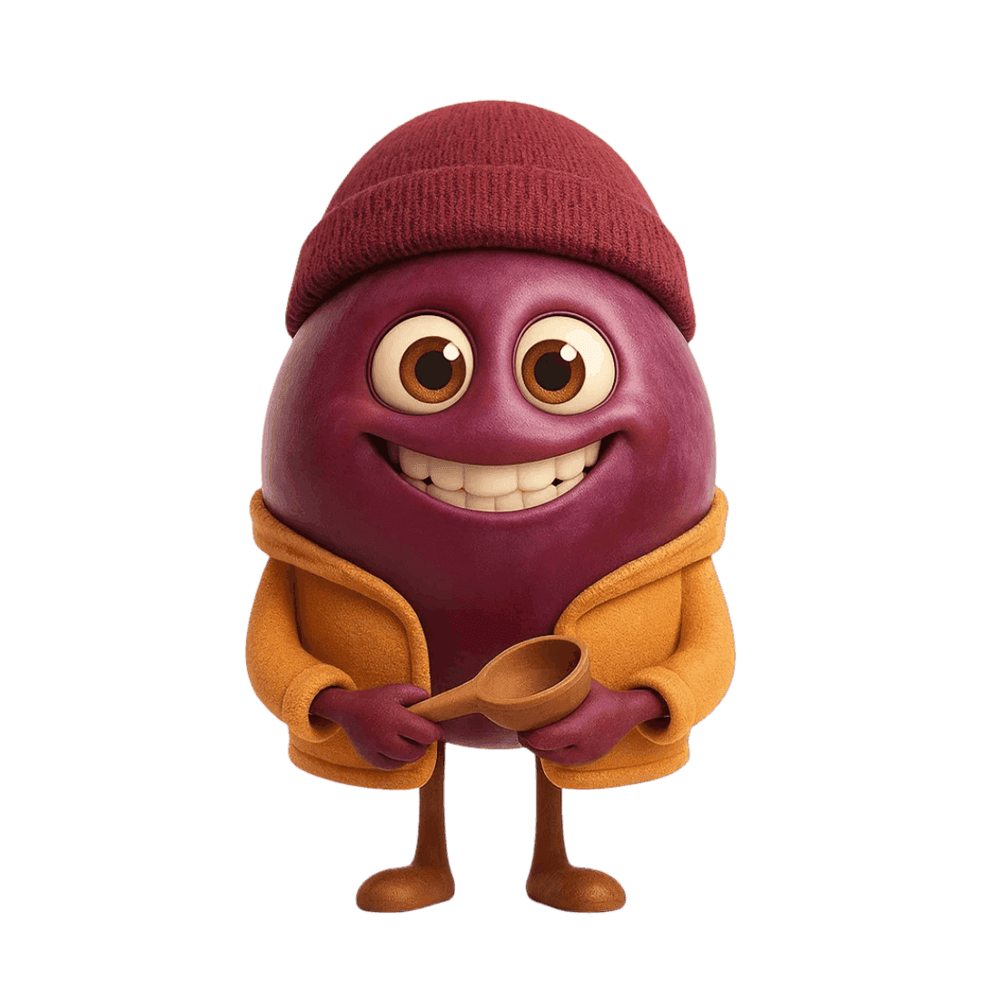 Mujuretuli grape berry illustration for wine education.