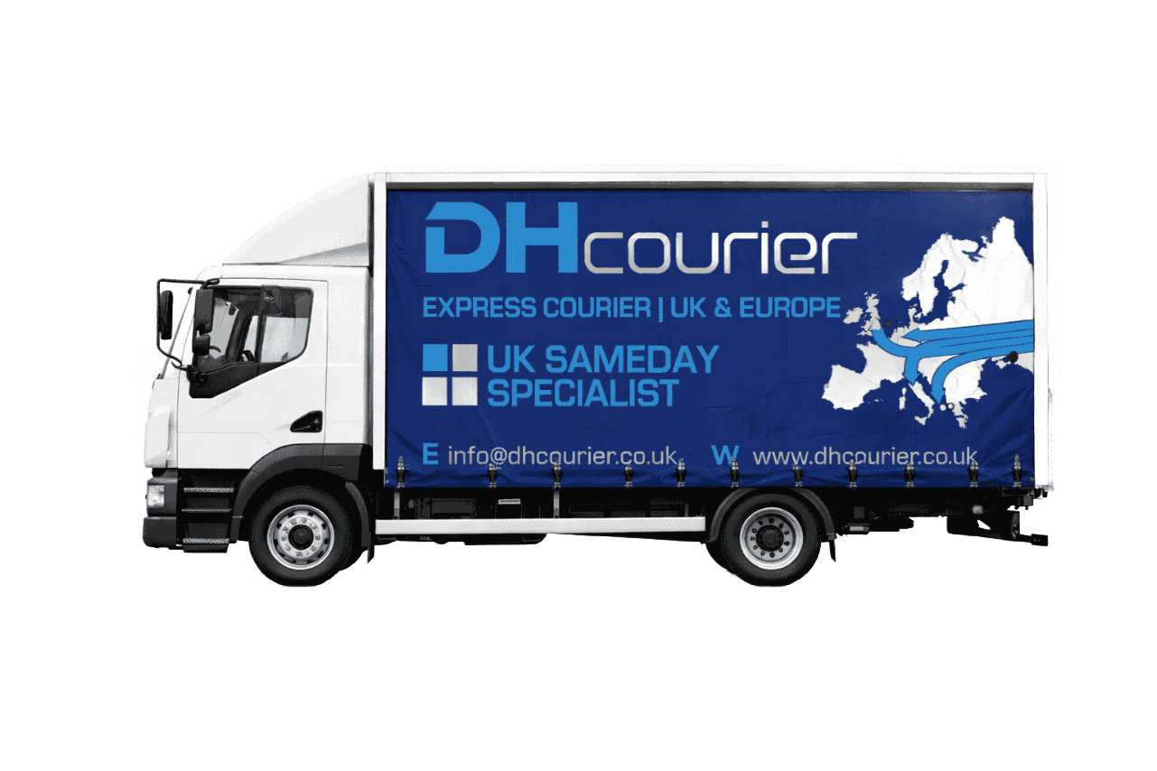 DHCourier Small Van (Background Removed) (Background Removed)
