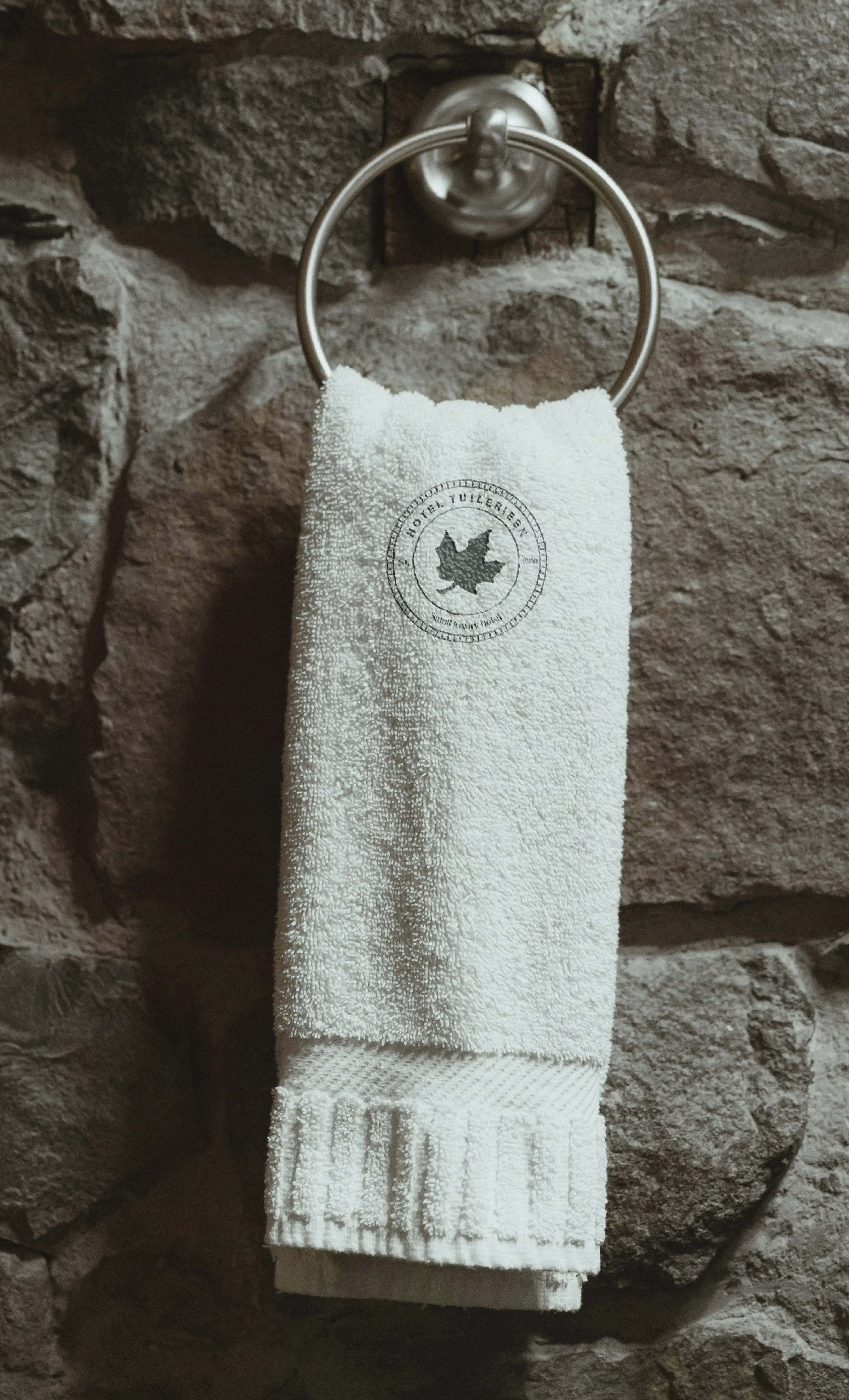 Tuillerien boutique hotel brand identity by Unpeel