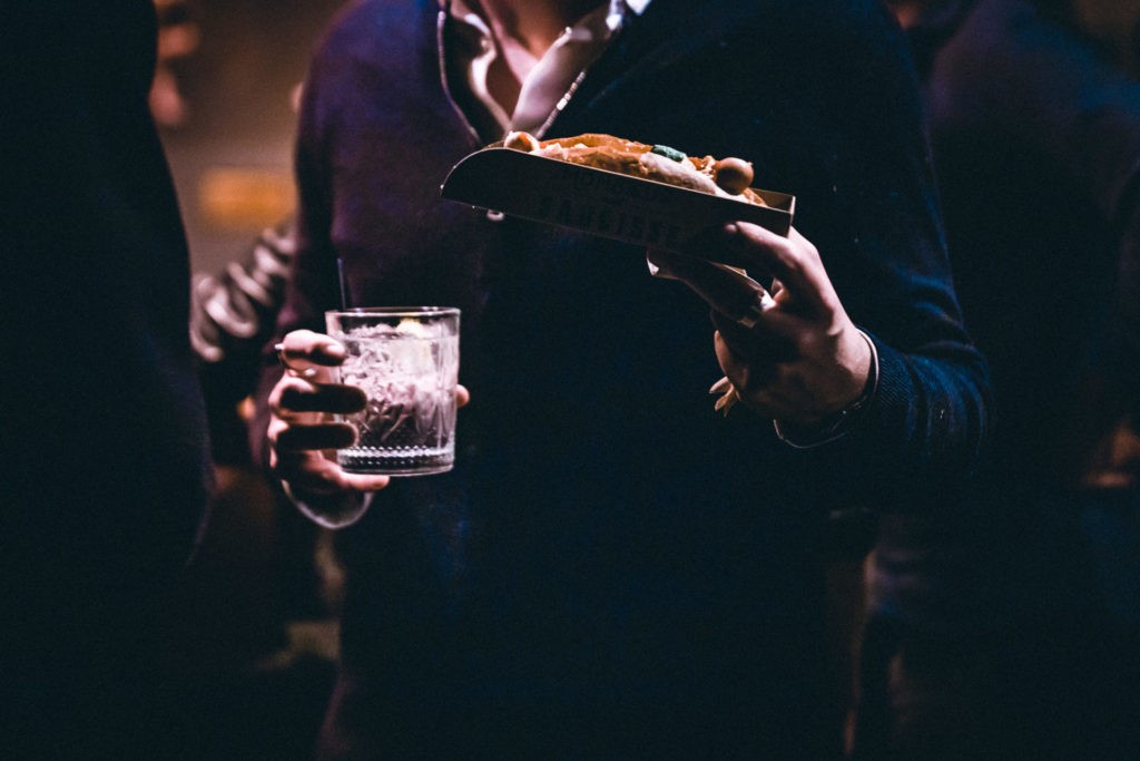 Cocktail dinatoire - fête de fin d'entreprise de din d'année