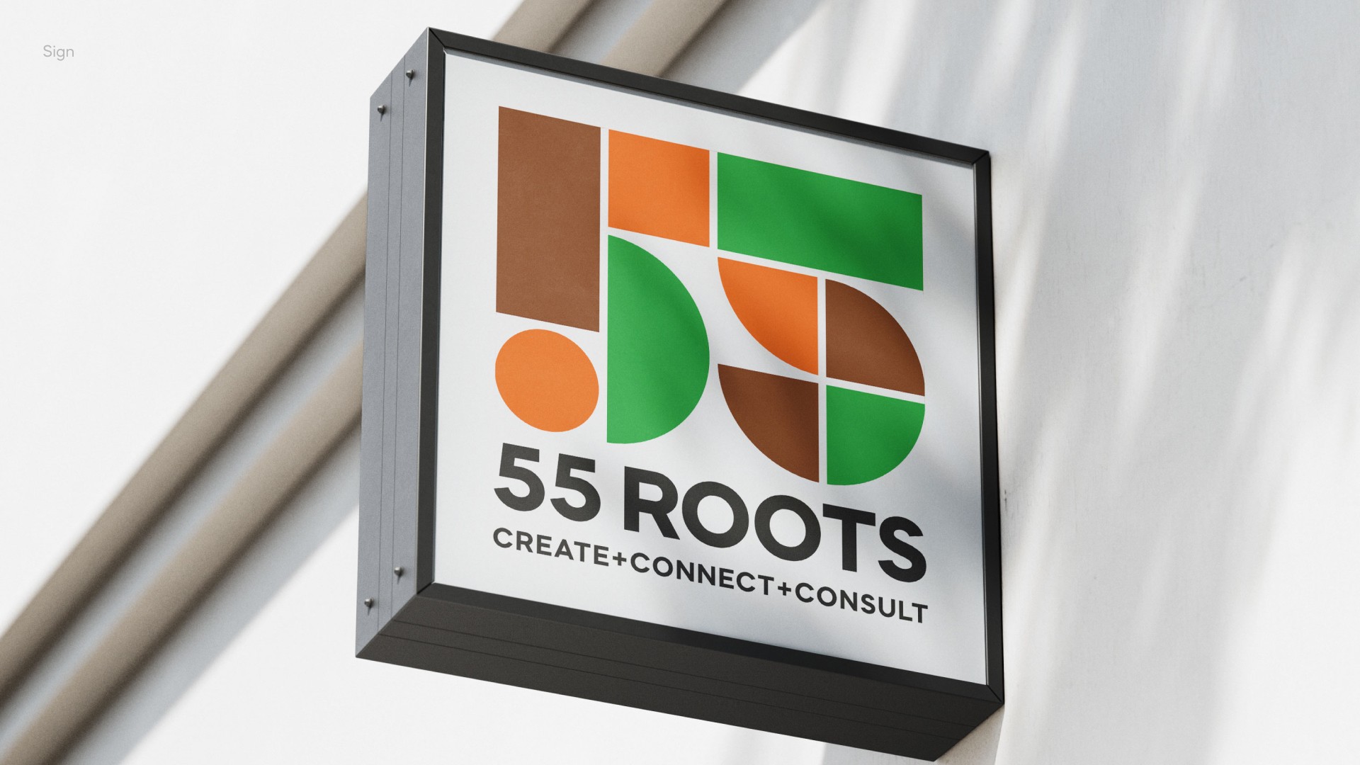 Dynamic Visual Identity for 55 Roots LLC. CHYRKOV Studio