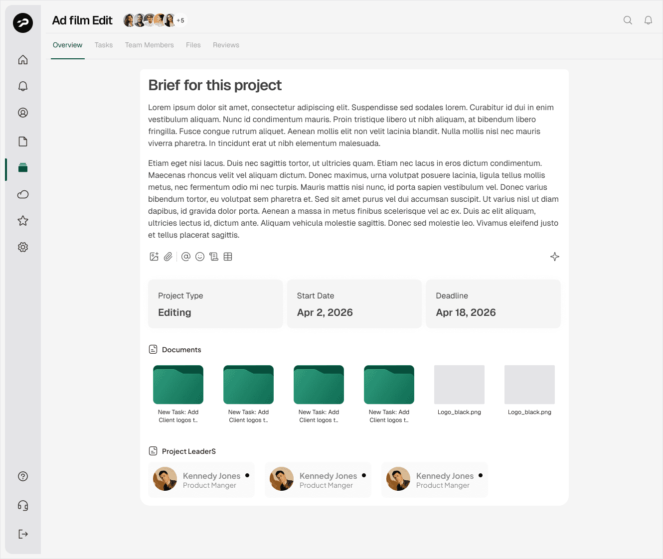 An image of Dreelio's dashboard