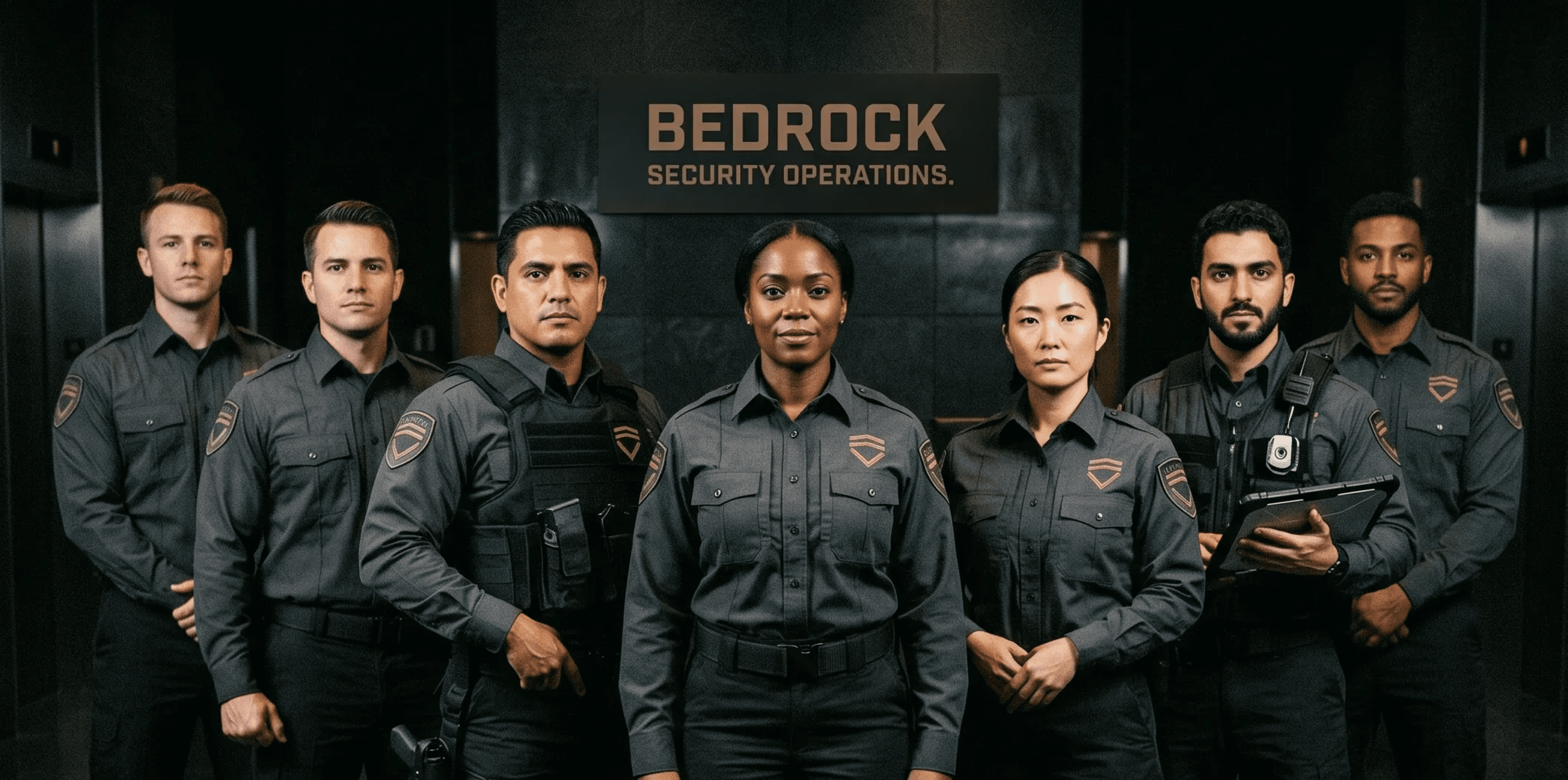 A team of biohazard cleanup specialists