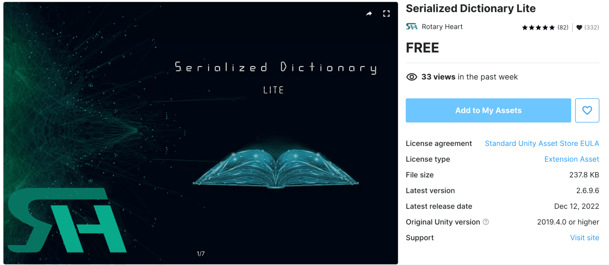 Unity doesn’t natively support serialized dictionaries, but Serialized Dictionary Lite fills that gap. It allows you to efficiently manage key-value pairs, making it easier to handle data-heavy projects while minimizing memory usage.