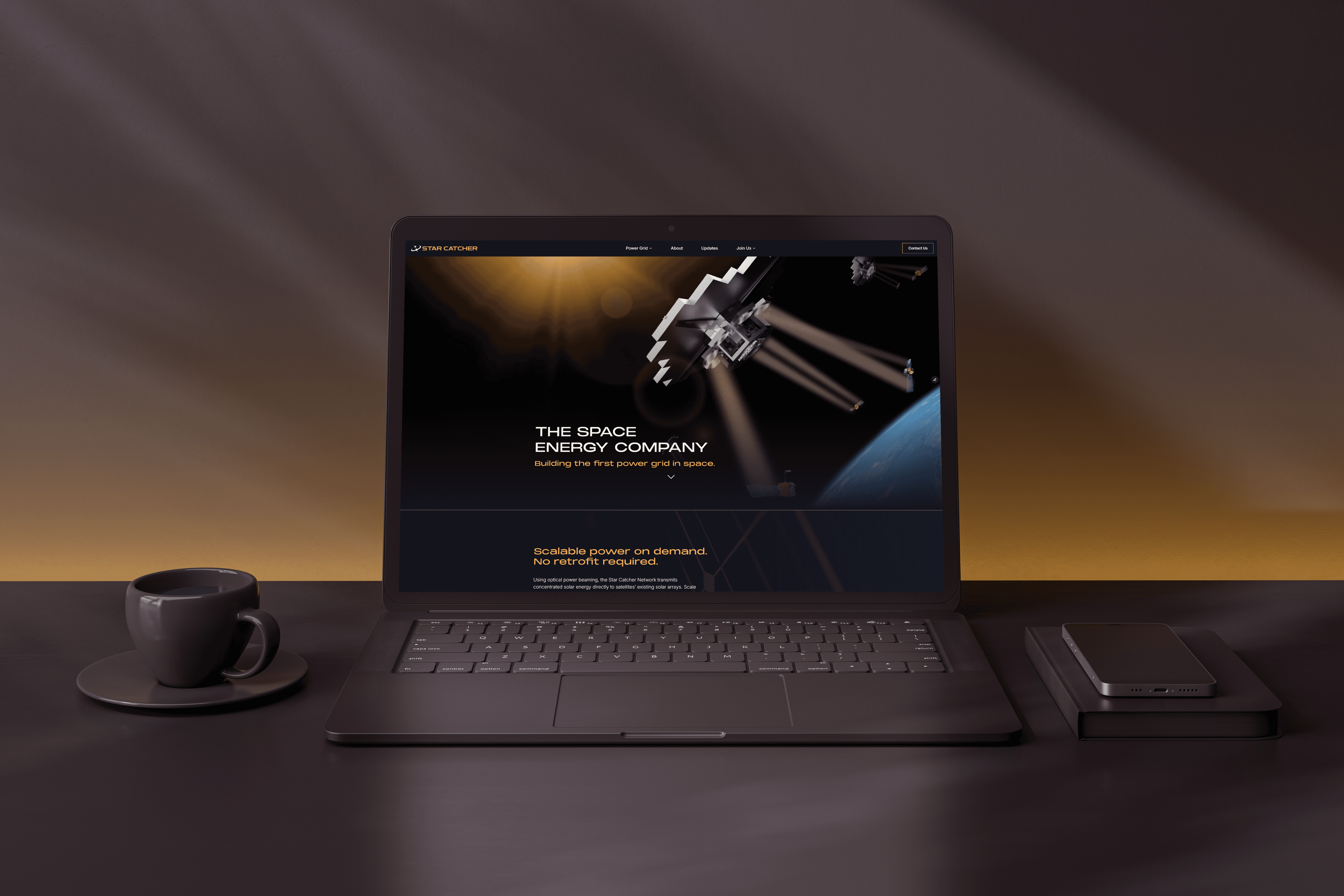 Earth at night from space centered on the East Coast and Florida with city lights