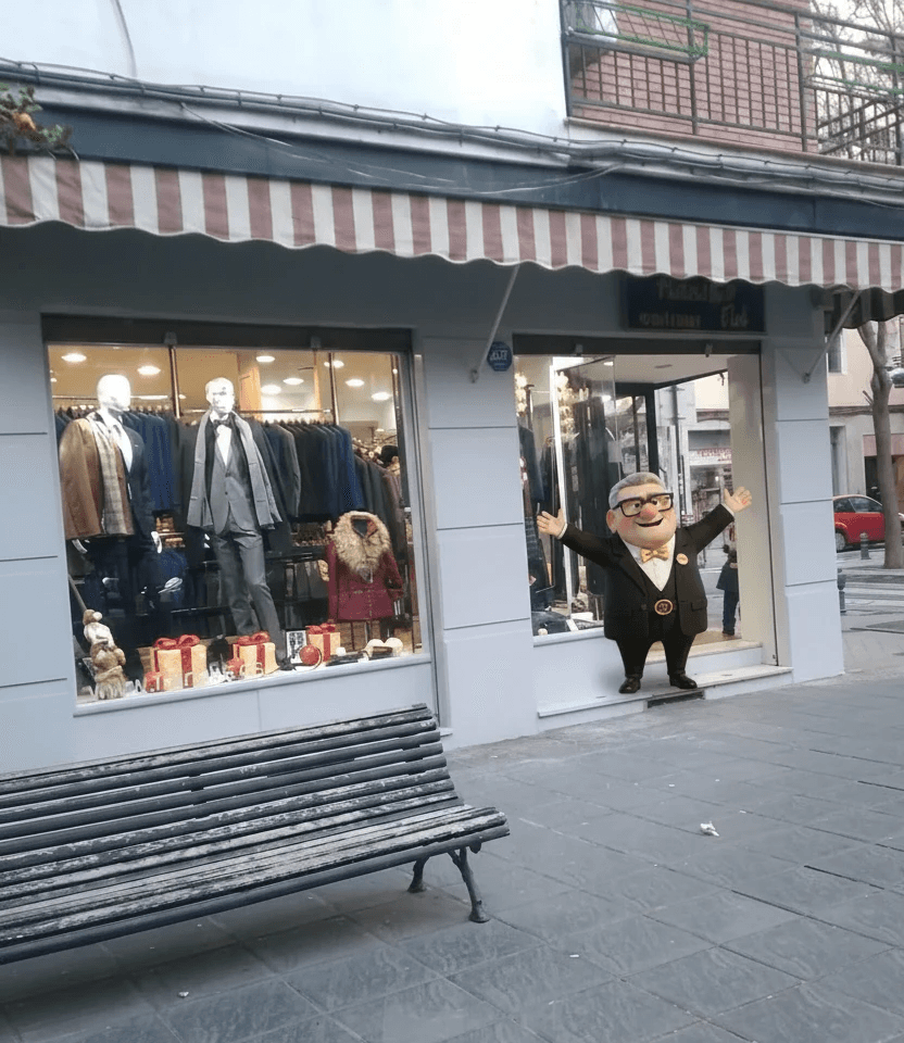 Portrait of portfolio creator – front view