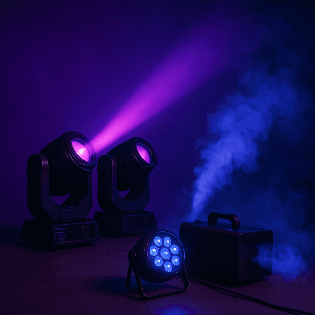 Music producer sitting on a chair in his studio