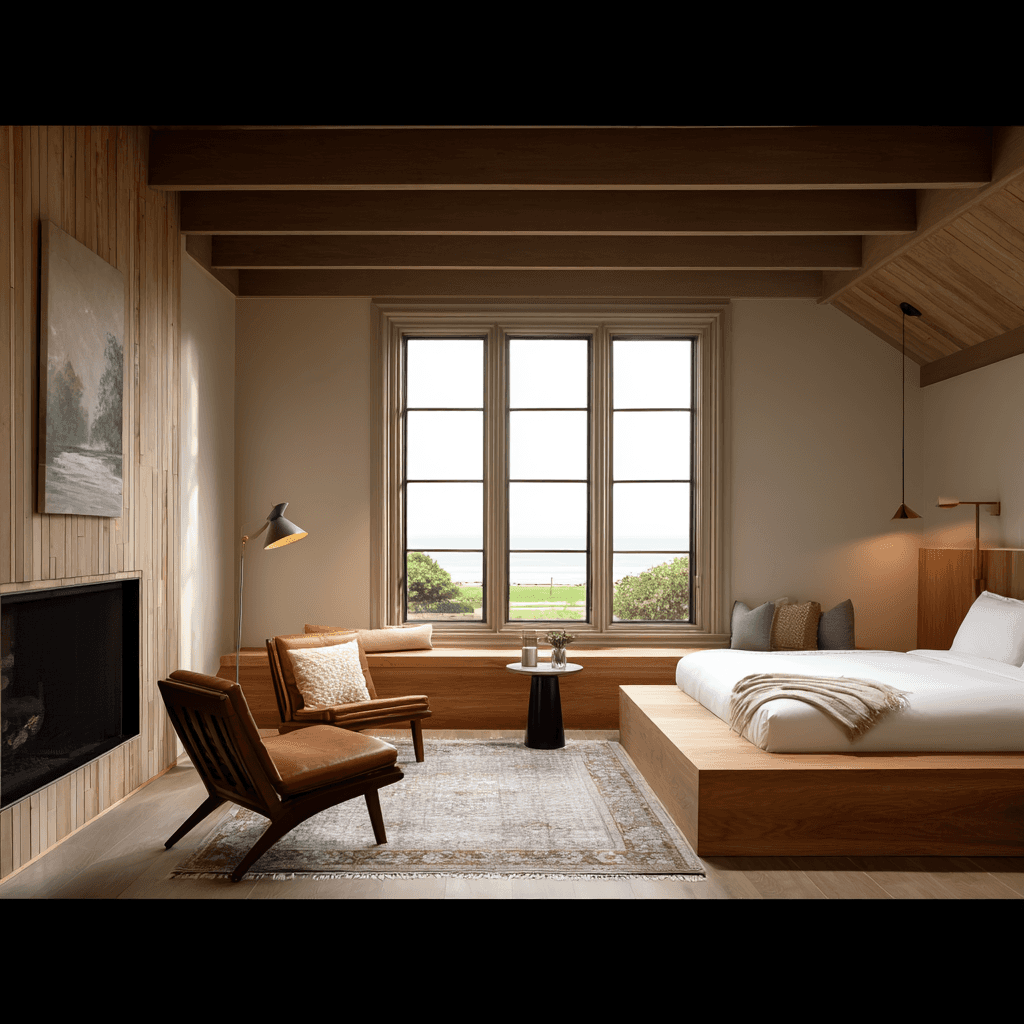 Image of Cozy seaside cabinCozy wood cabin