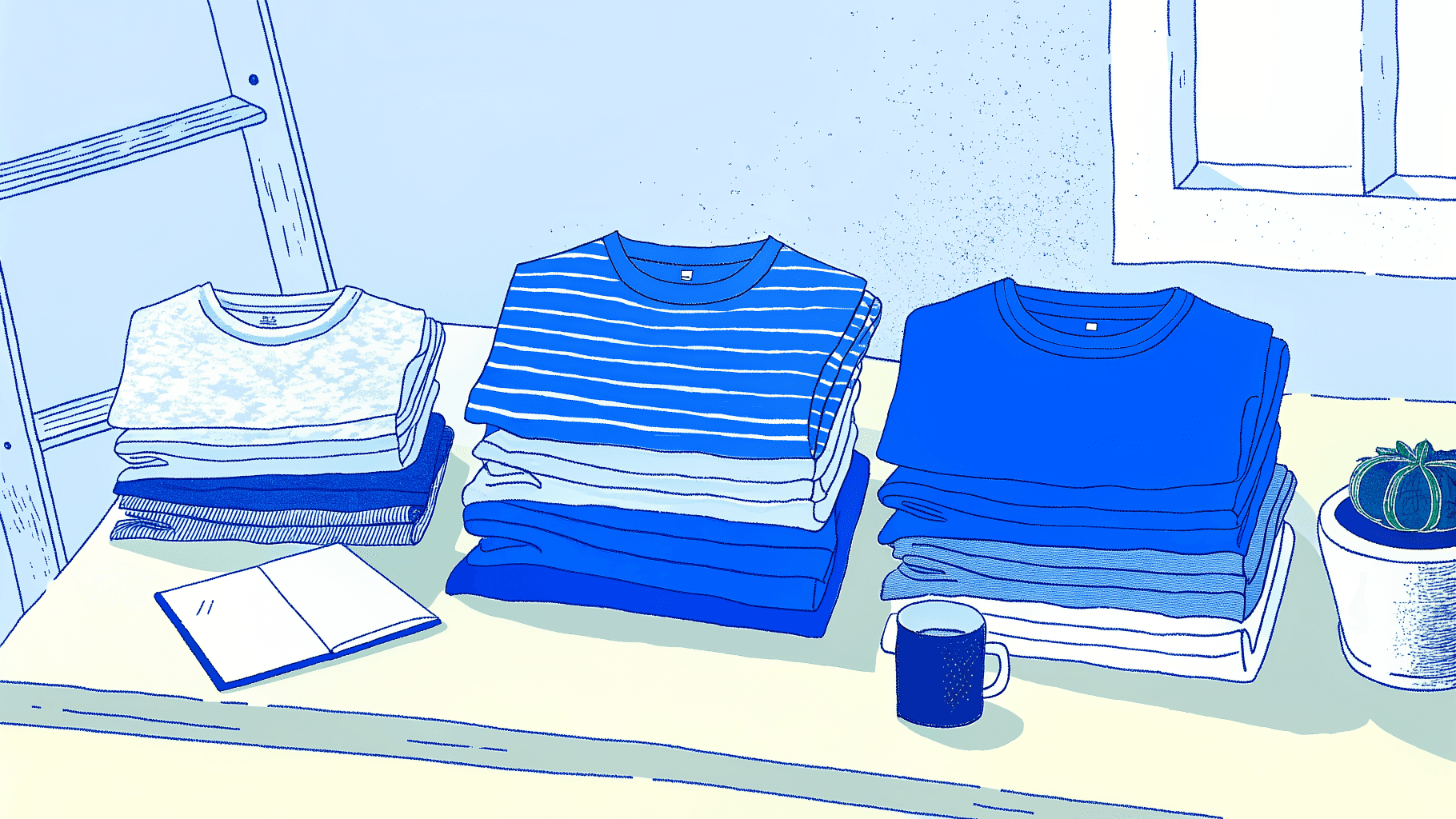 Tiered t-shirt pricing comparison with hidden fees versus all-inclusive transparent quote on desk