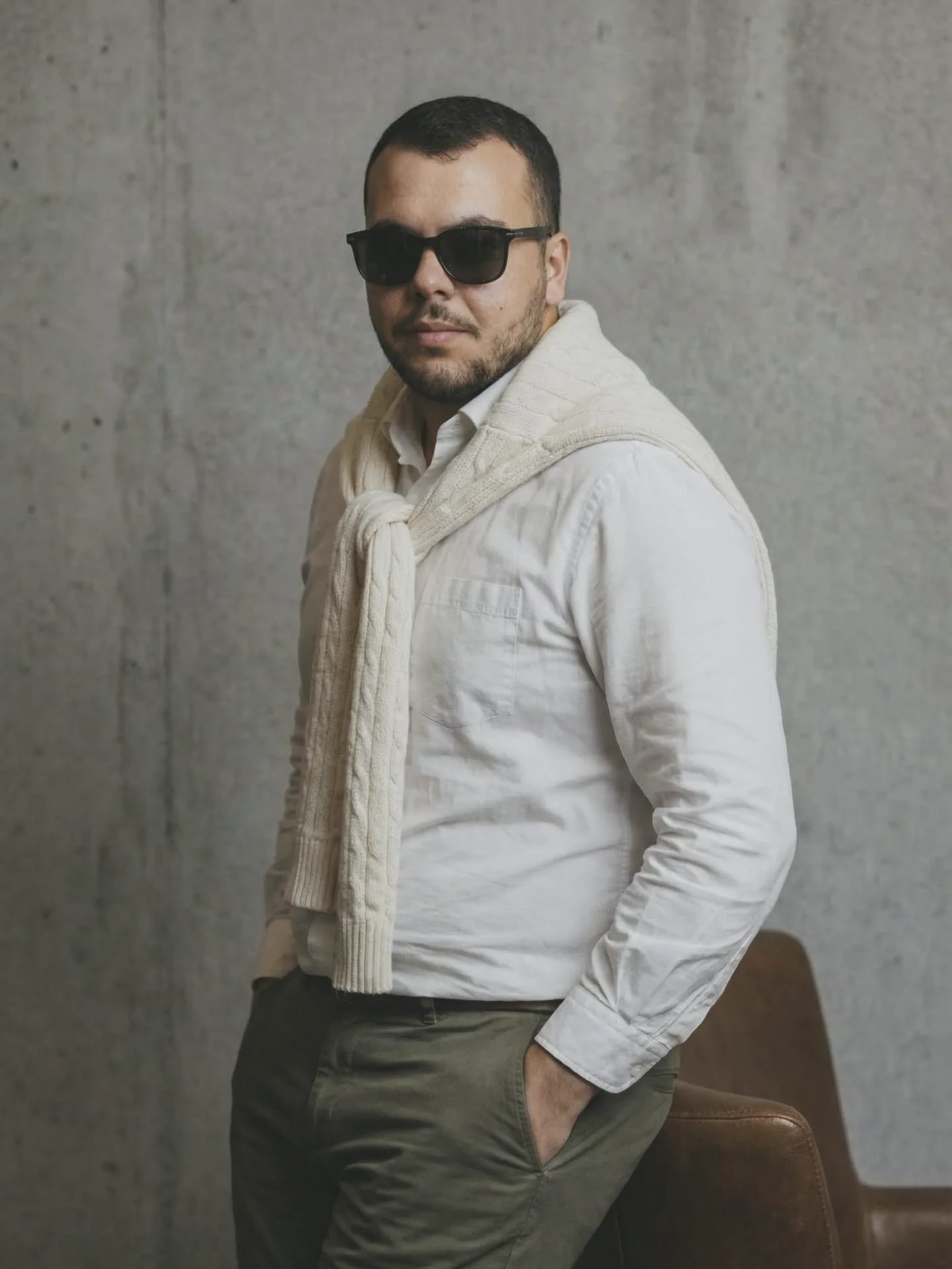 Portrait of portfolio creator