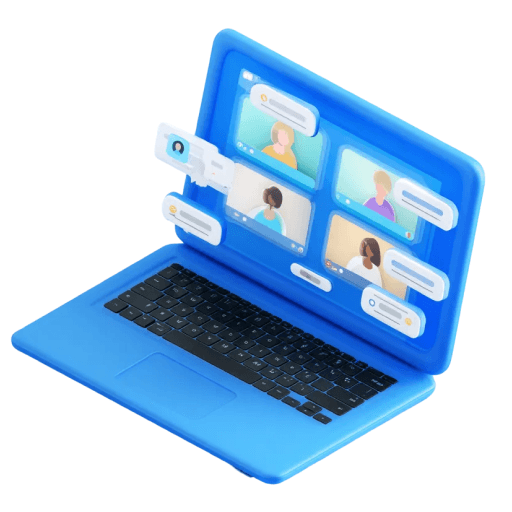 Laptop 3D icon