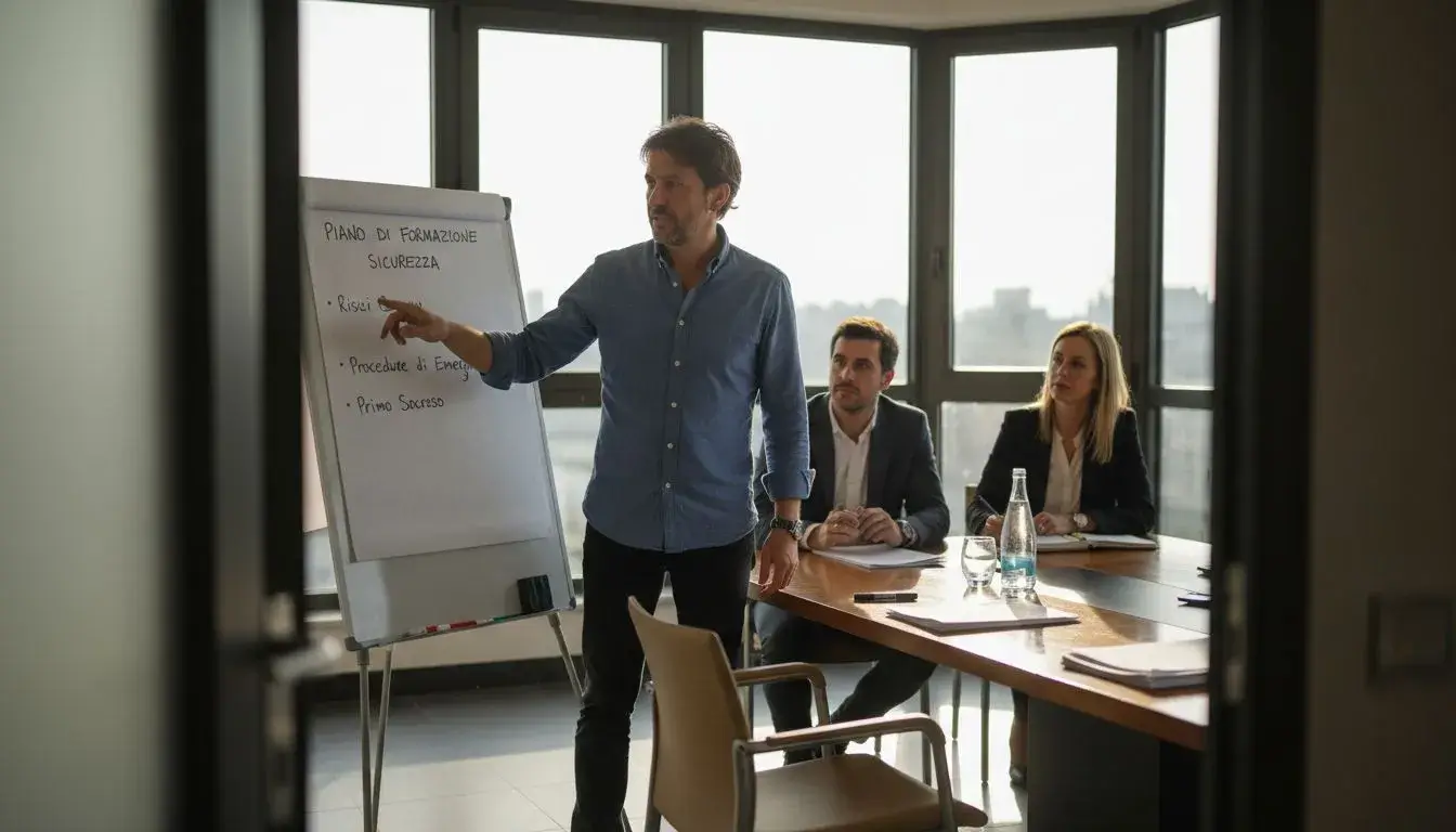 Procedura step by step per formazione sicurezza efficace