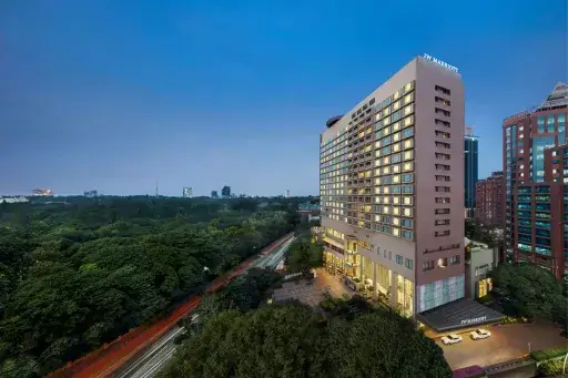 Marriott hotel exterior representing global public relations and PR strategy delivered by Bold & Beyond