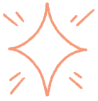 A simple illustration of a sparkling star.