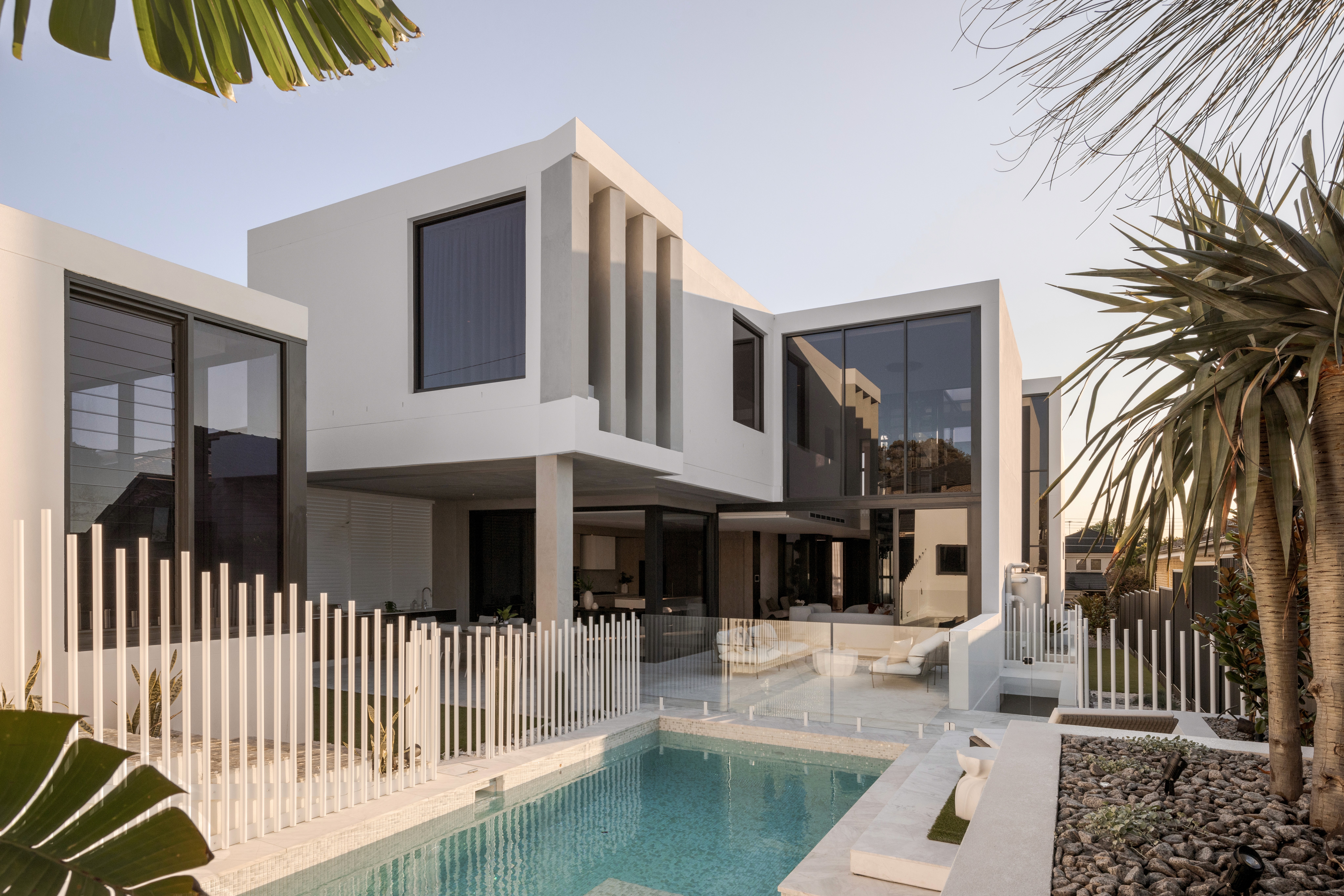 residential architecture photography of a home in Concord Sydney