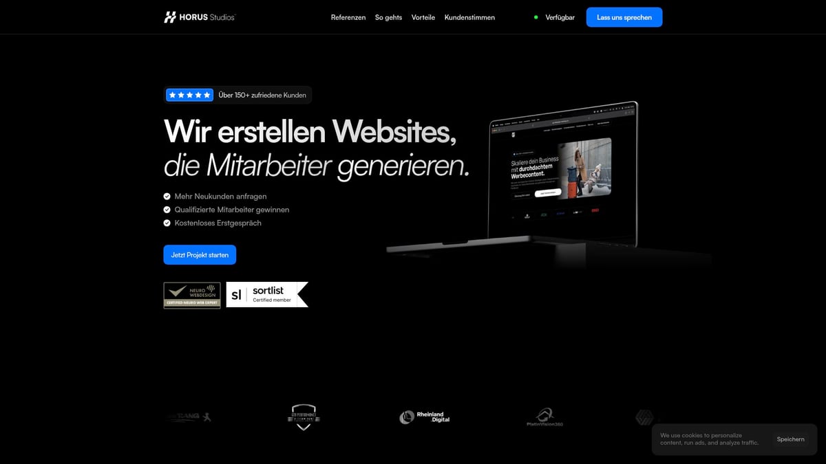 Website für Suchmaschine Optimieren Guide 2025 - HORUS Studios™ – Professionelle SEO-optimierte Websites