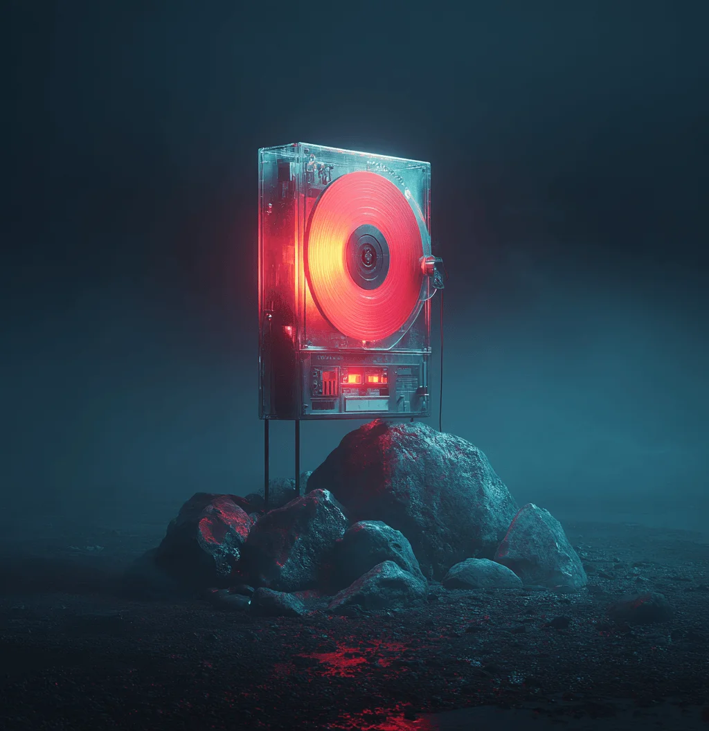 3D Rendering in Lineup Studio: Free Framer Porfolio Template for 3D Artists 03