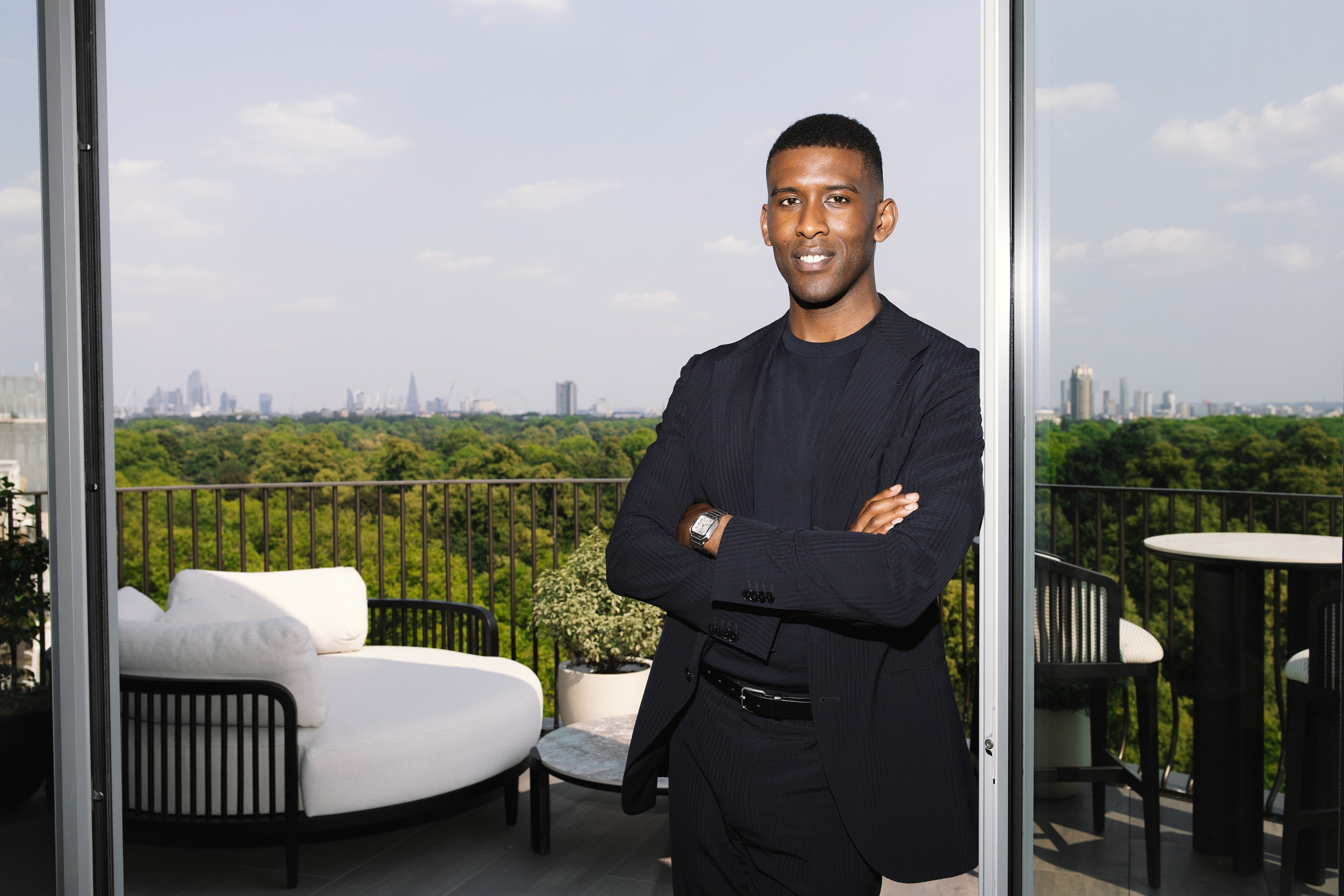 A portrait photo of the founder.