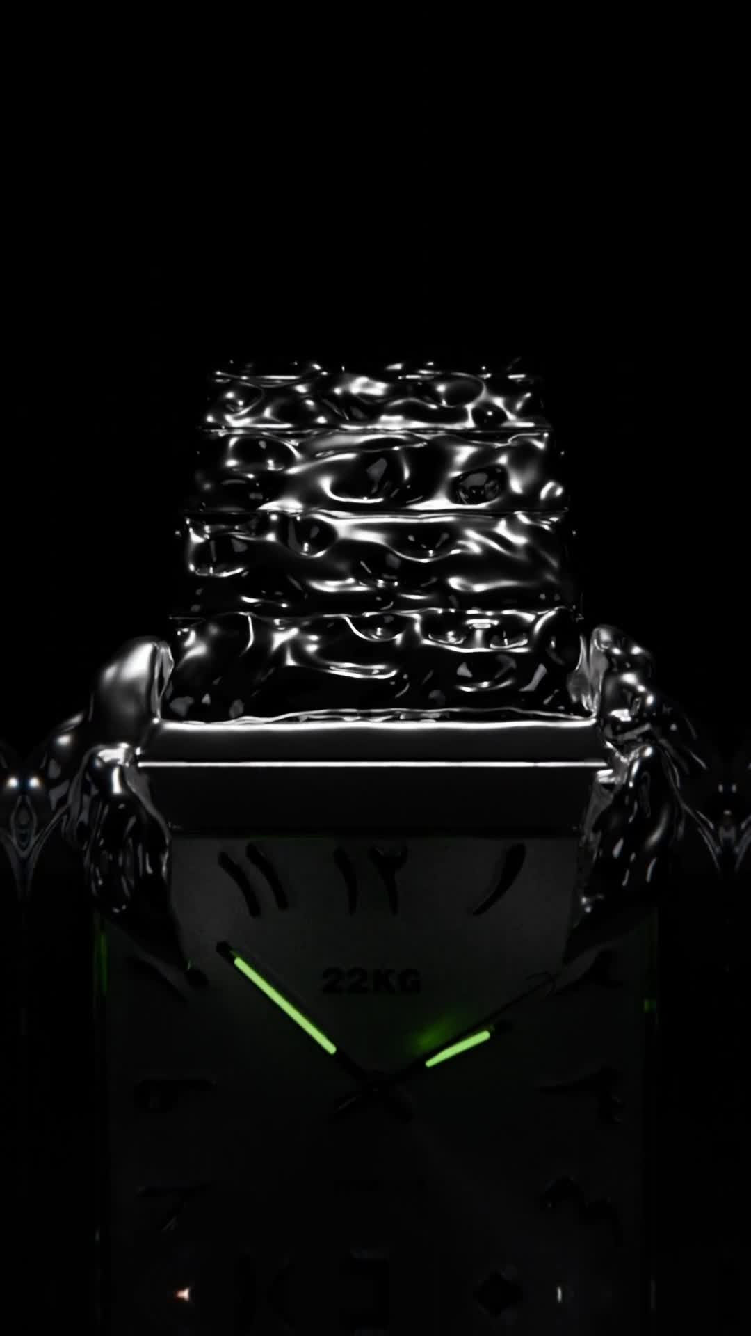 22kg canine watch - face view dark