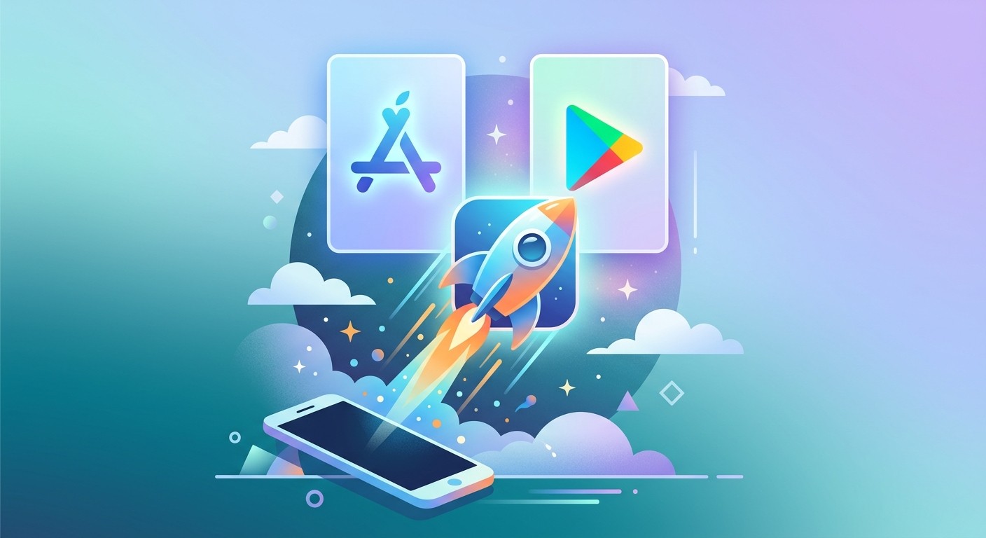 A CatDoes app launching to the Apple App Store and Google Play