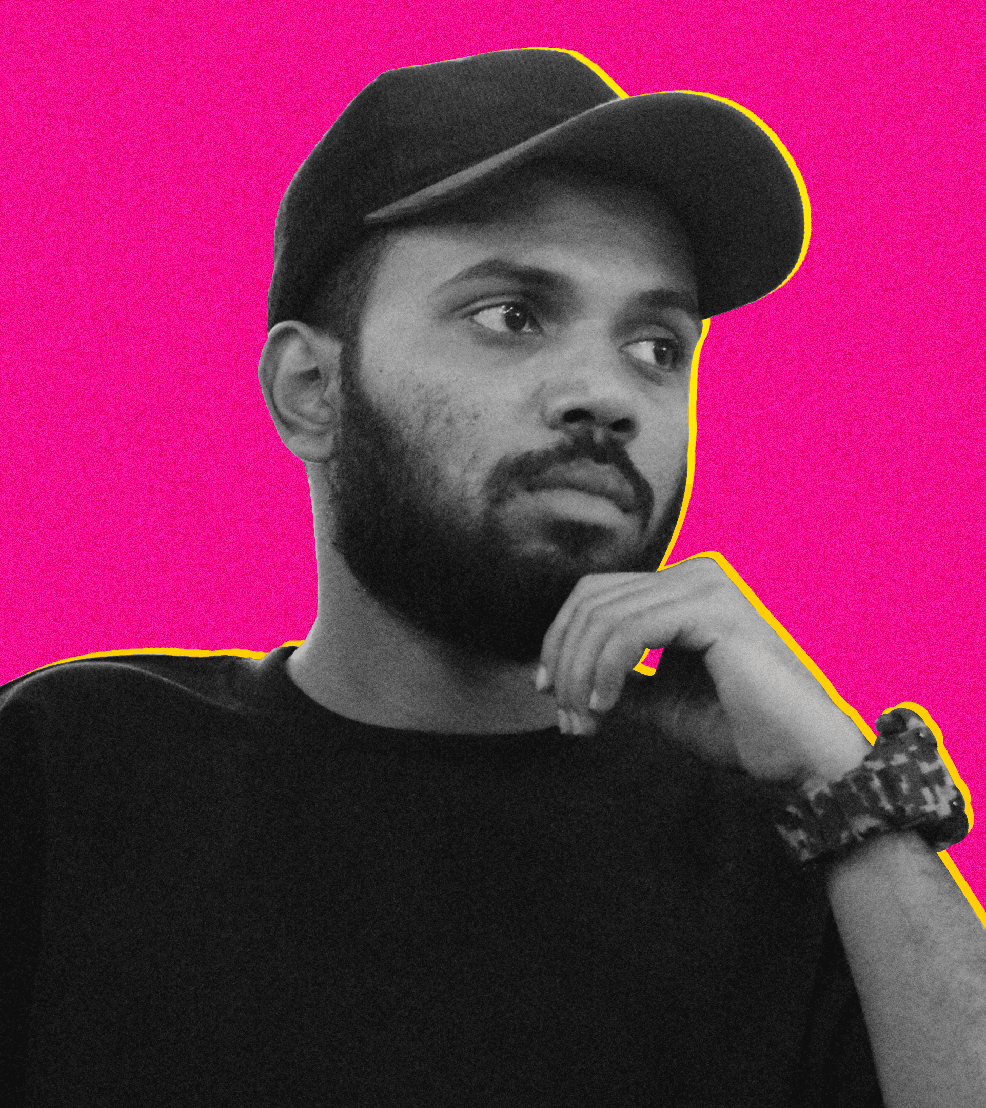 Portrait of portfolio creator