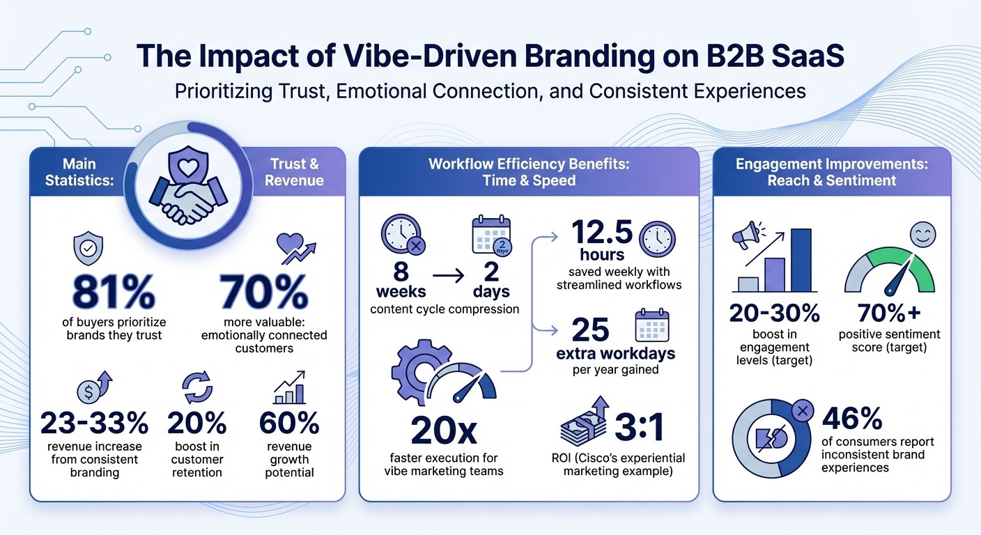 Vibe-Driven Branding Impact: Key Statistics for B2B SaaS Success