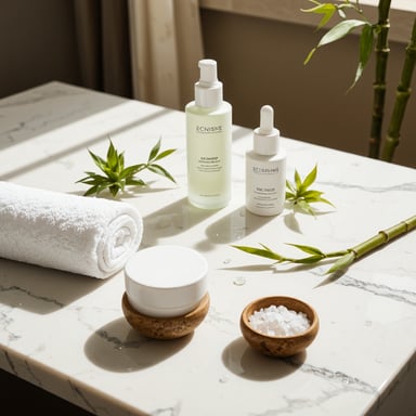 product photography of Skincare products