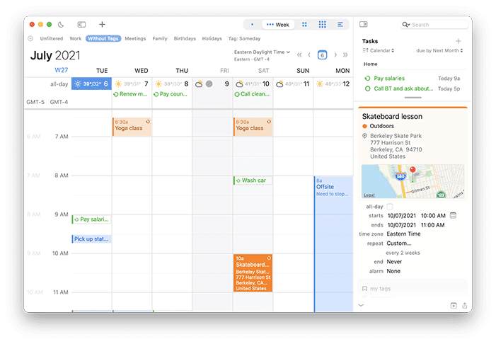 image showing busycal calendar view