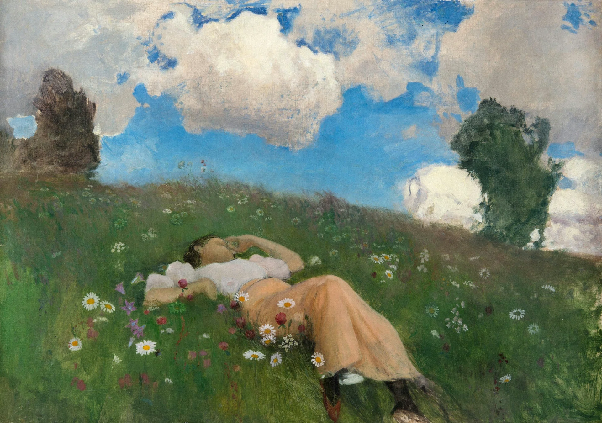 Resting in a Summer Meadow