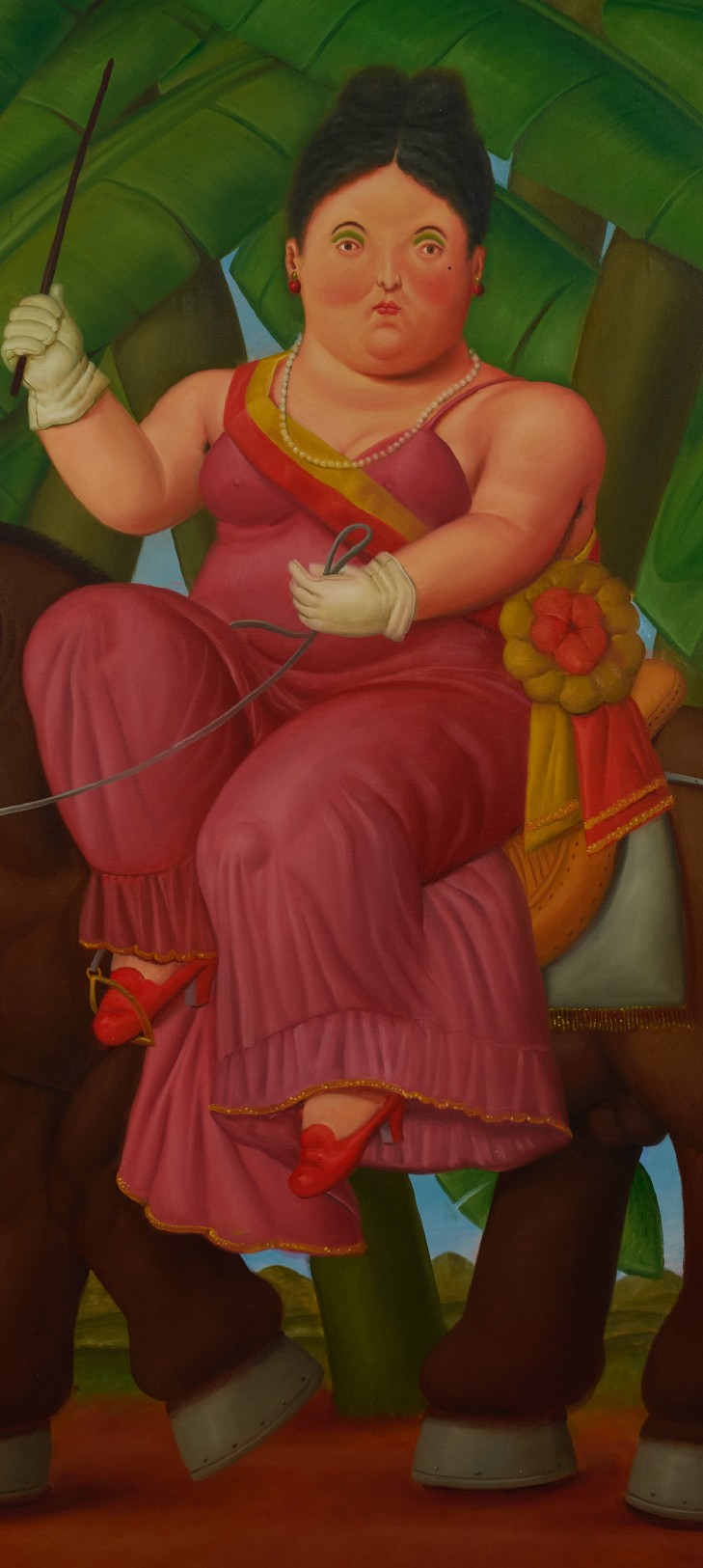 Two hands in an elegant gesture, one above the other, against a dark background
