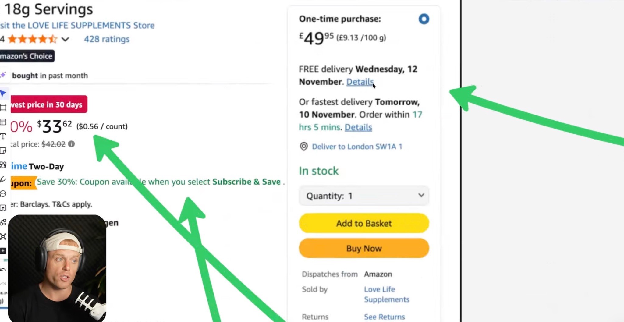 Using one day ship to optimize Amazon Listing and get higher conversion