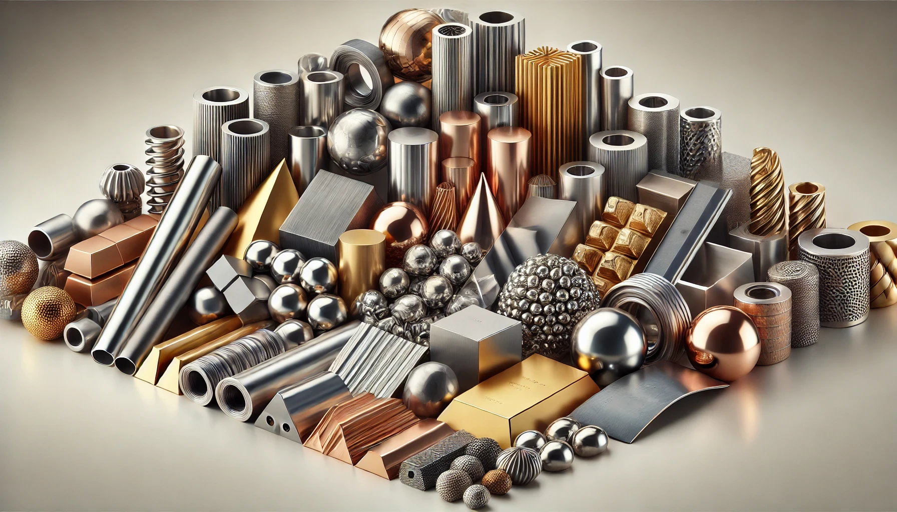 What metals can not be detected by a metal detector?