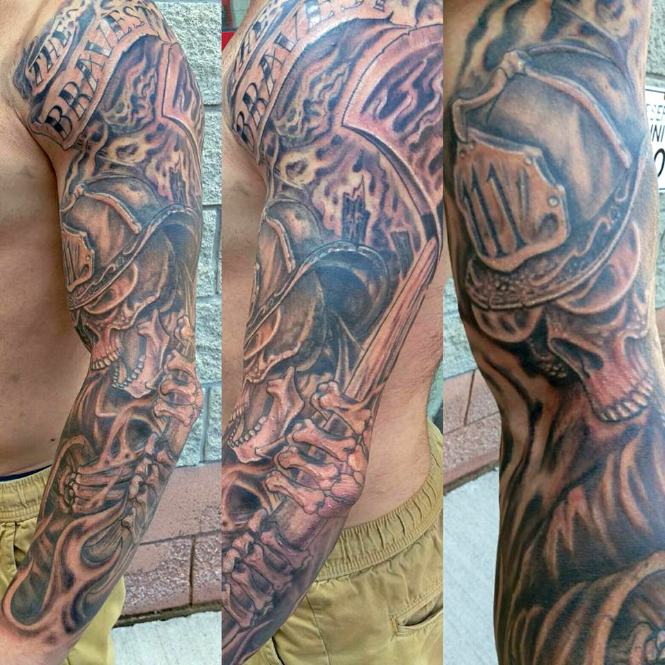 Tattoo by Jeff Cook, portfolio piece 08