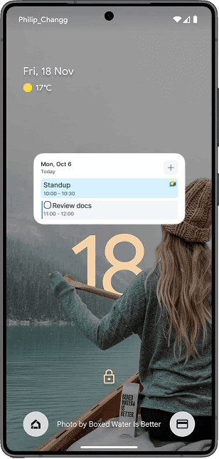 Akiflow widgets