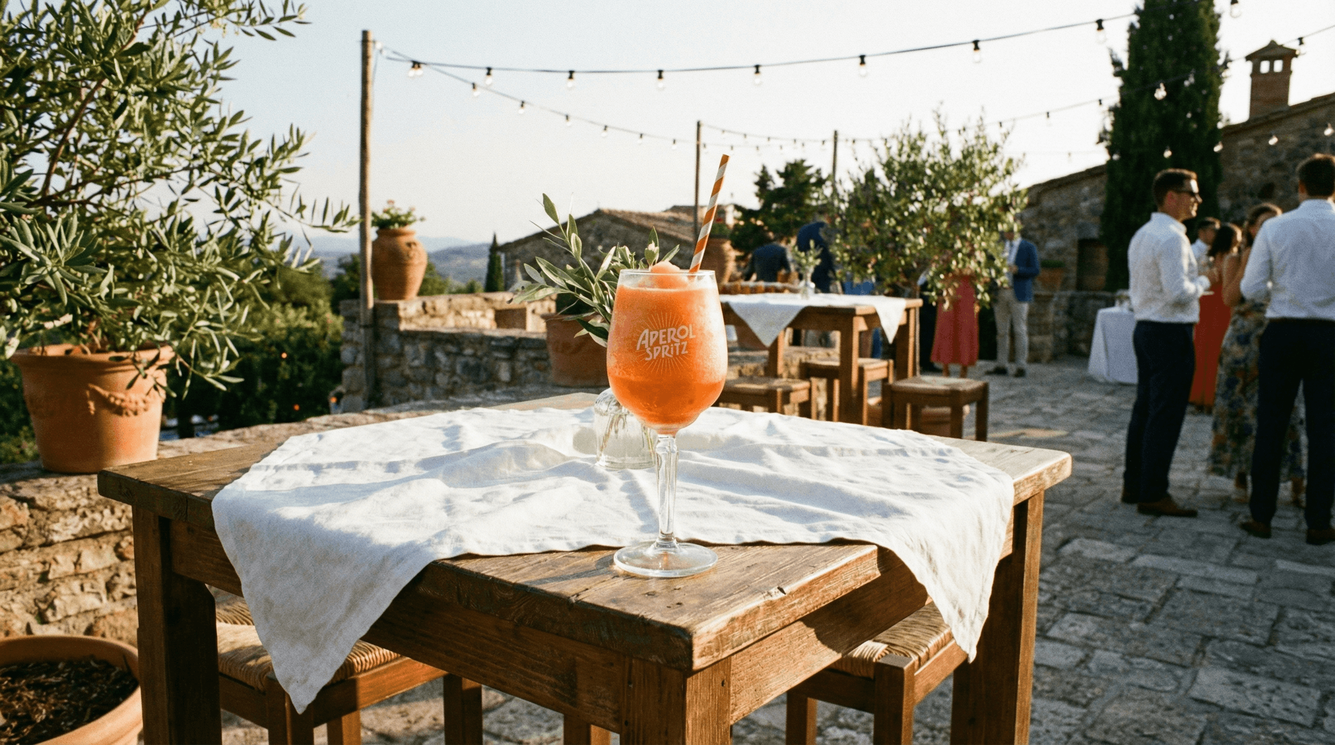 Eine vielfalt an Getränken für eure Hochzeit