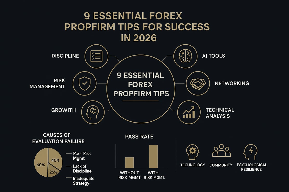 9 Essential Forex Propfirm Tips for Success in 2026